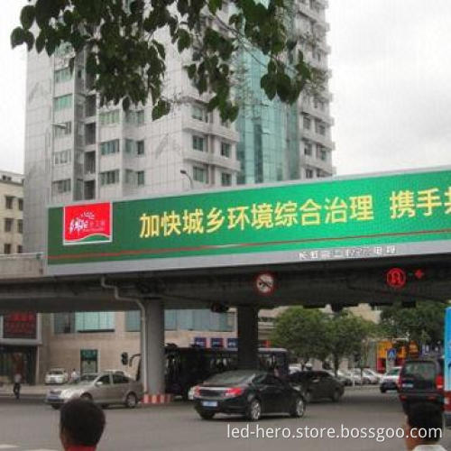 Outdoor LED video wall screens with 100,000 hours of life span